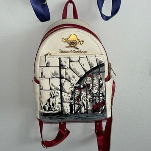 Disney Parks Pirates of the Caribbean Loungefly Backpack